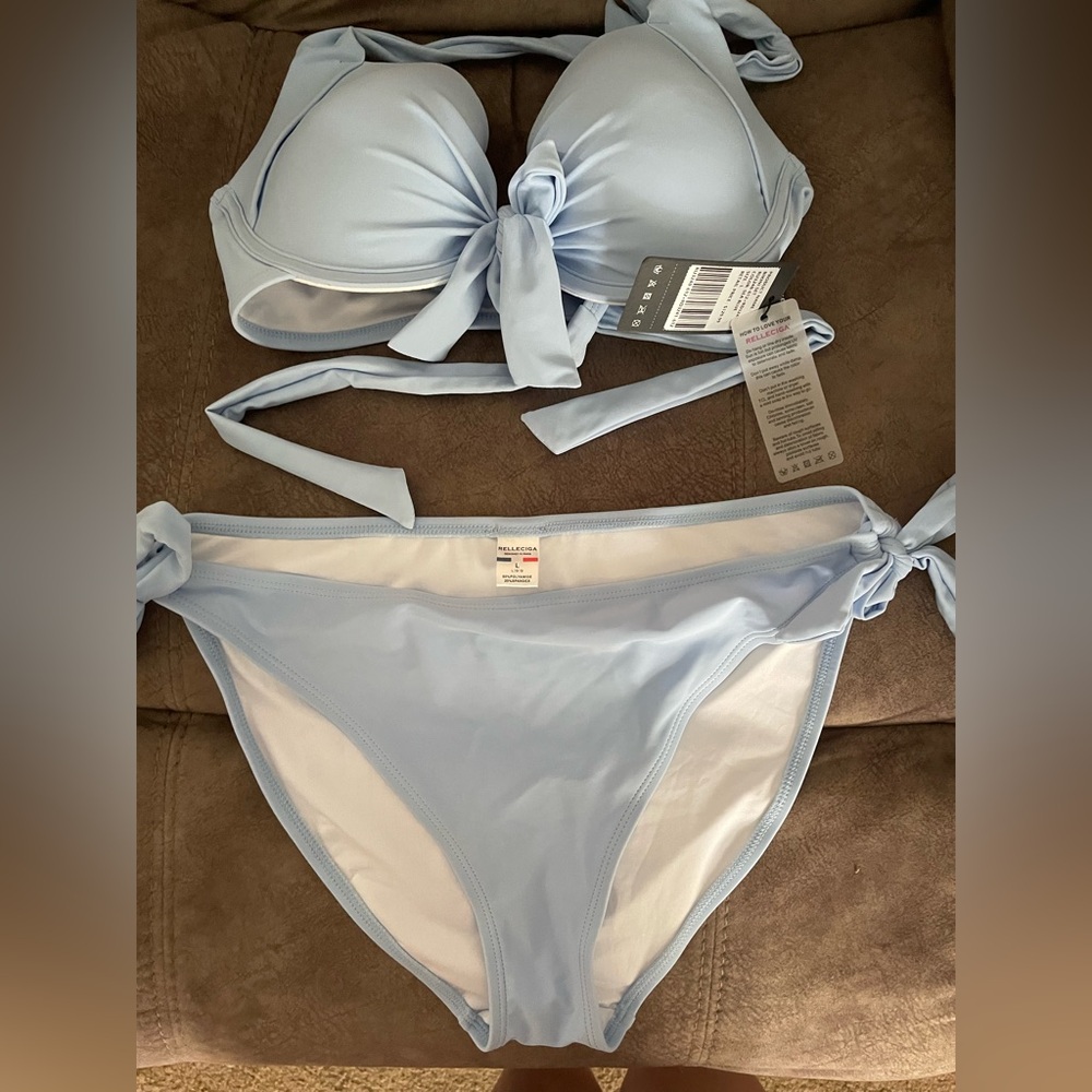 Baby Blue Bikini